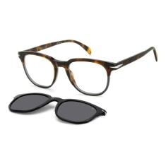 DAVID BECKHAM 7120/CS AB8M9 51 Polarize Klipsli İki Renk Unisex Güneş Gözlüğü 