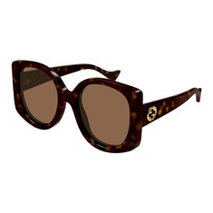 GUCCI 1257S 002 53 Kahverengi Kadın Güneş Gözlüğü - GUCCI (1)