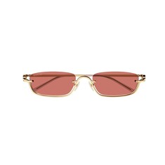 GUCCI 1278S 003 55 Sarı Unisex Güneş Gözlüğü 