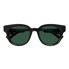 GUCCI 1237S 004 53 Siyah Unisex Güneş Gözlüğü 