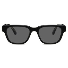 LUNETTERIE GENERALE AESTHETE BLACK SOLID GREY Sunglasses 