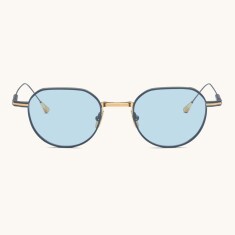 LUNETTERIE GENERALE MİRAGE GOLD BLUE Sunglasses 