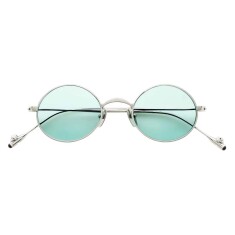 PHLPPEV N18.1 SILVER-JELLY GREEN 46 Gümüş Unisex Güneş Gözlüğü 