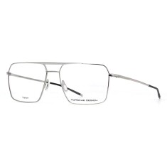 PORSCHE DESIGN 8386 B 57 Gümüş Erkek Mavi Filtreli Gözlük 