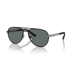 PRADA A54S 1BO5Z1 60 Polarize Siyah Unisex Güneş Gözlüğü 