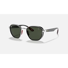 RAY-BAN Scuderia Ferrari 3674M F00771 51 Gümüş Unisex Güneş Gözlüğü - RAYBAN (1)