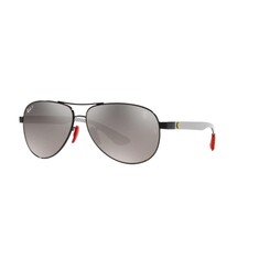 RAY-BAN Scuderia Ferrari 8331M F0095J 61 Polarize Siyah Unisex Güneş Gözlüğü - RAYBAN (1)