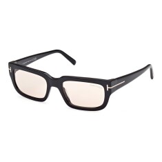 TOMFORD 1075 01E 54 Fotokromik Siyah Unisex Güneş Gözlüğü 